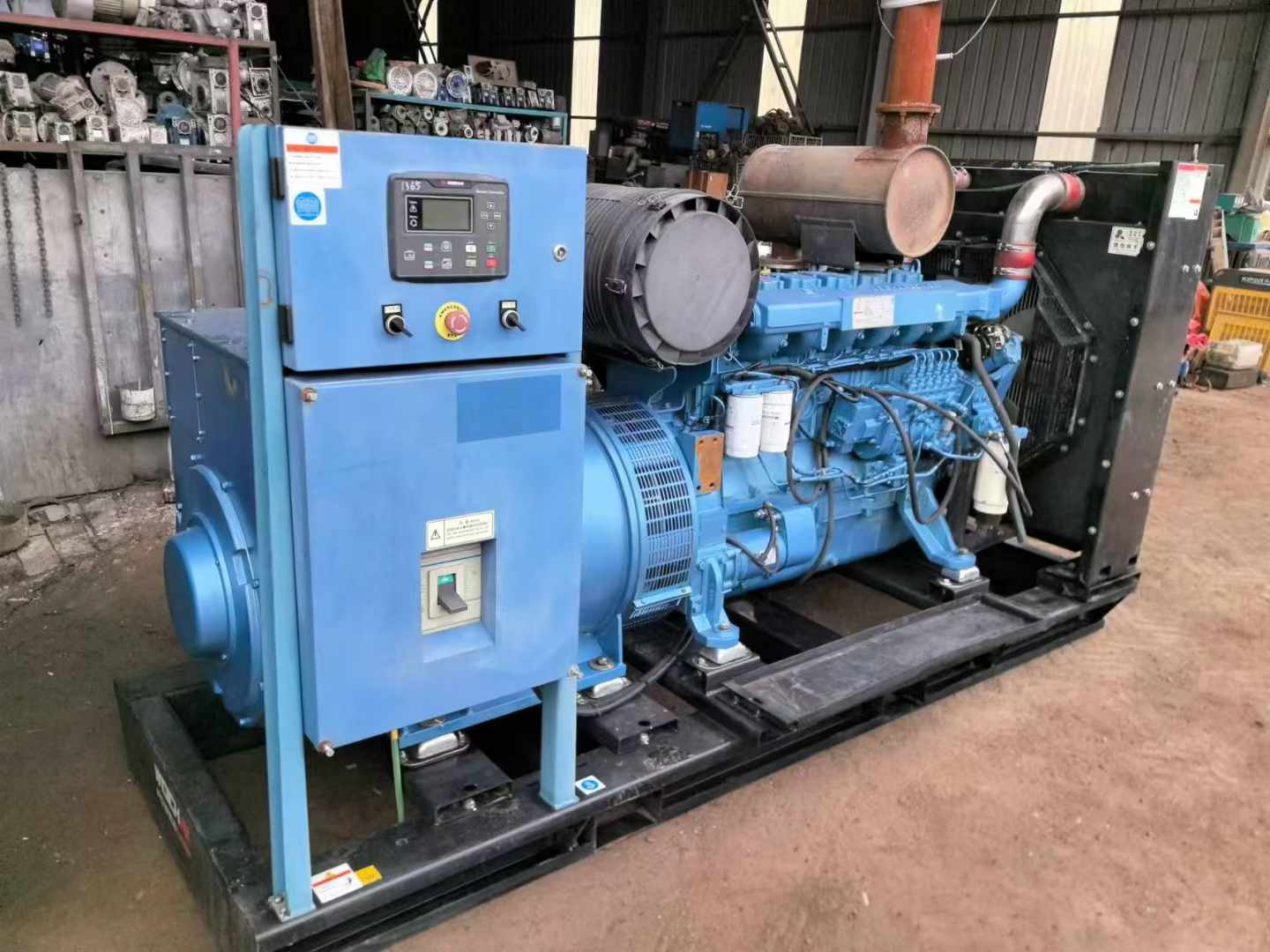 章贡500kW 柴油发电机组可带动设备功率的计算公式是什么?